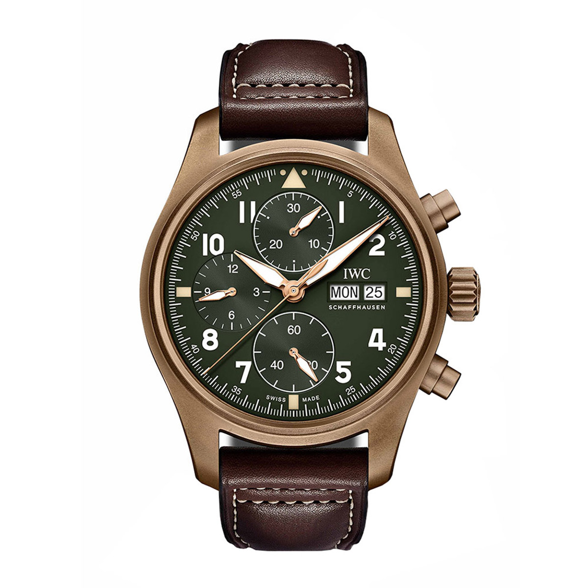 IWC Schaffhausen Pilot's Watch Chronograph Spitfire Bronze IW387902-WIWCG0376