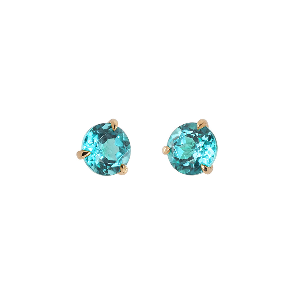 Hyde Park March Birthstone Aquamarine Earrings-23464