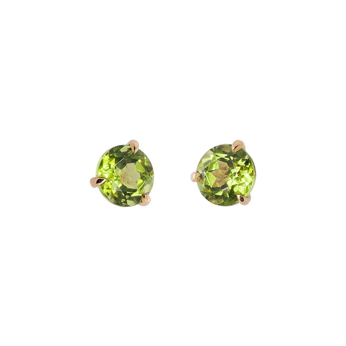 Hyde Park August Birthstone Peridot Earrings-23467 Product Image