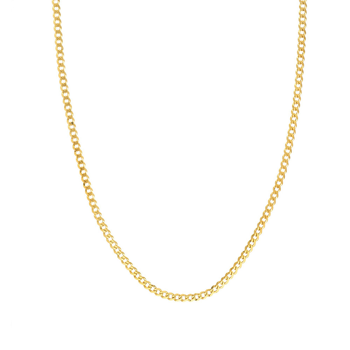 Hyde Park 14KT Yellow Gold Curb Chain-26752