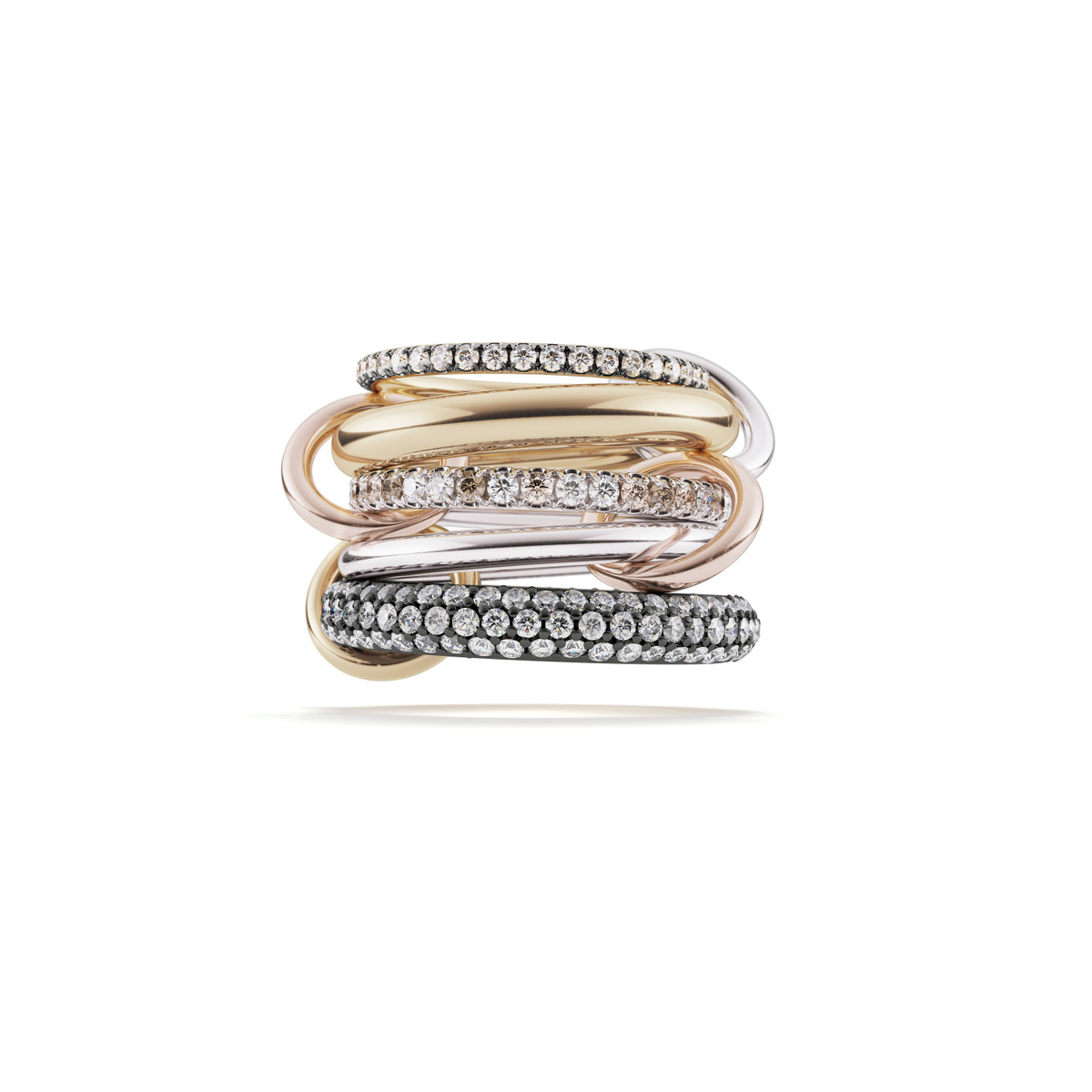 Spinelli Kilcollin Nexus 5 Stack Ring-27747 Product Image