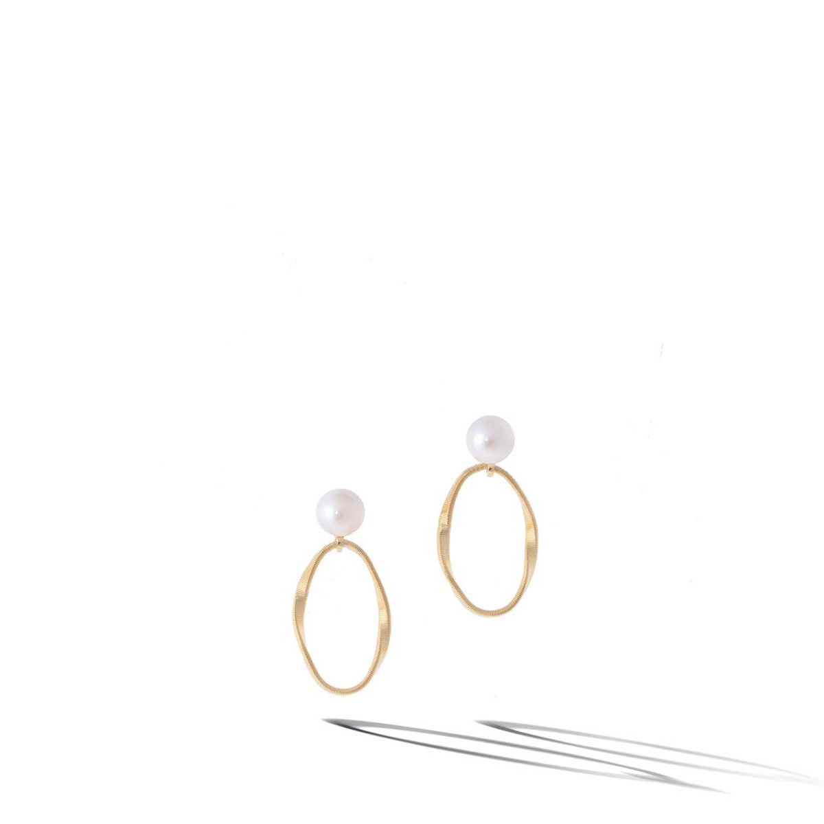 Marco Bicego 18K Yellow Gold Marrakech Onde Pearl Earring-30050 Product Image