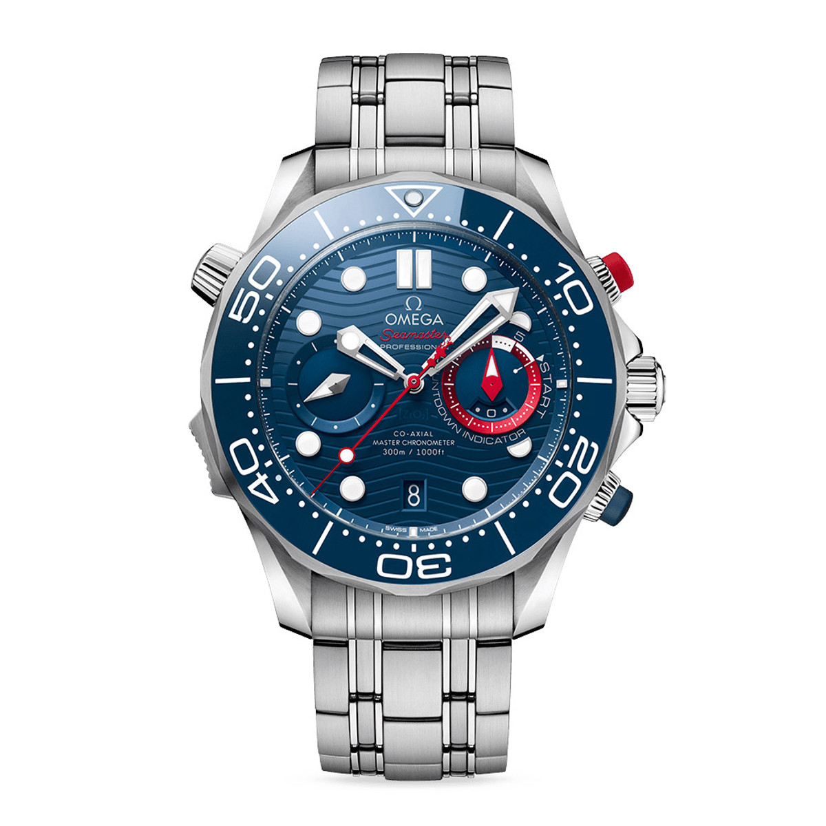Omega Seamaster Diver 300M Chronograph America's Cup 44mm 210.30.44.51.03.002-30066 Product Image