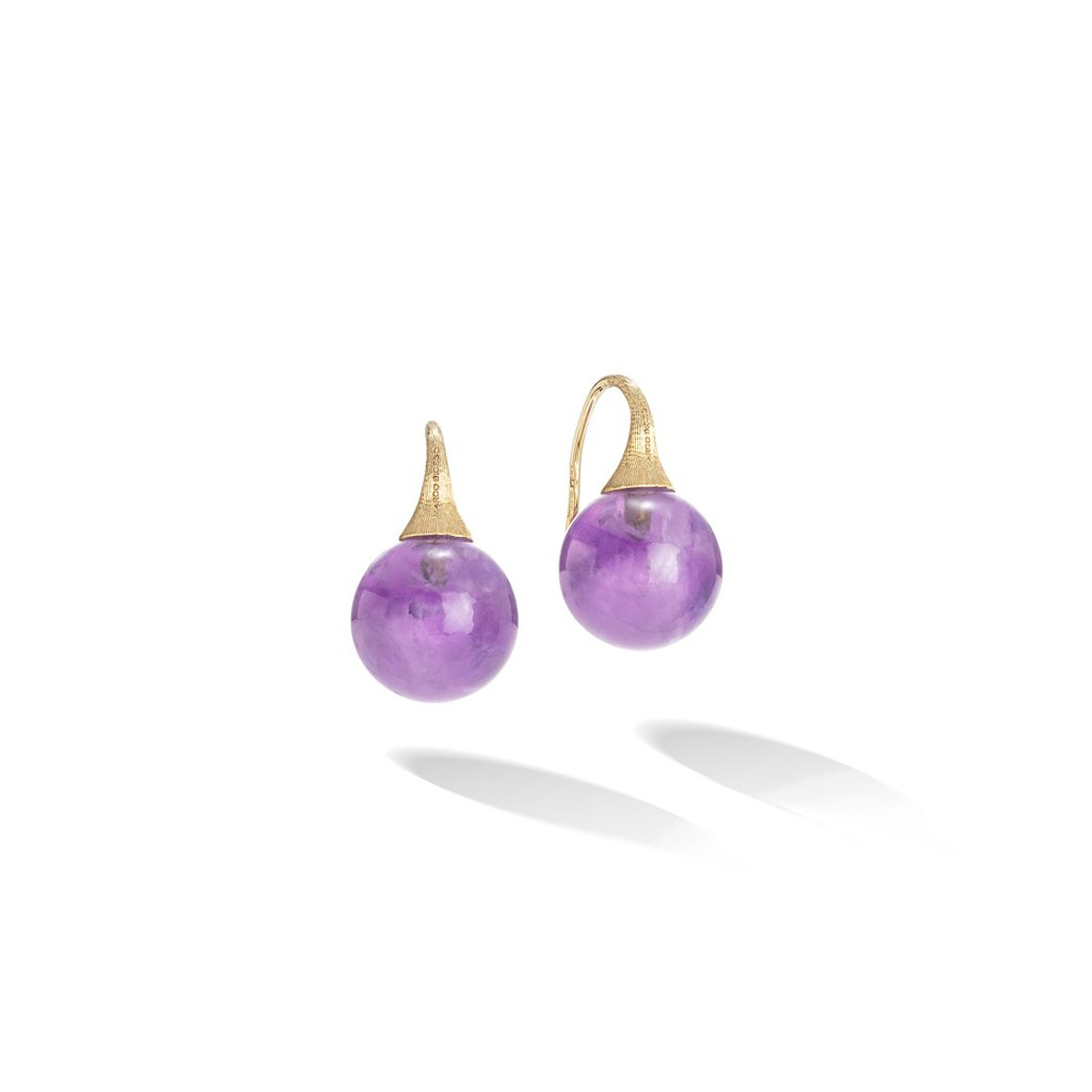 Marco Bicego 18K Yellow Gold Amethyst Boules Earrings-30058 Product Image