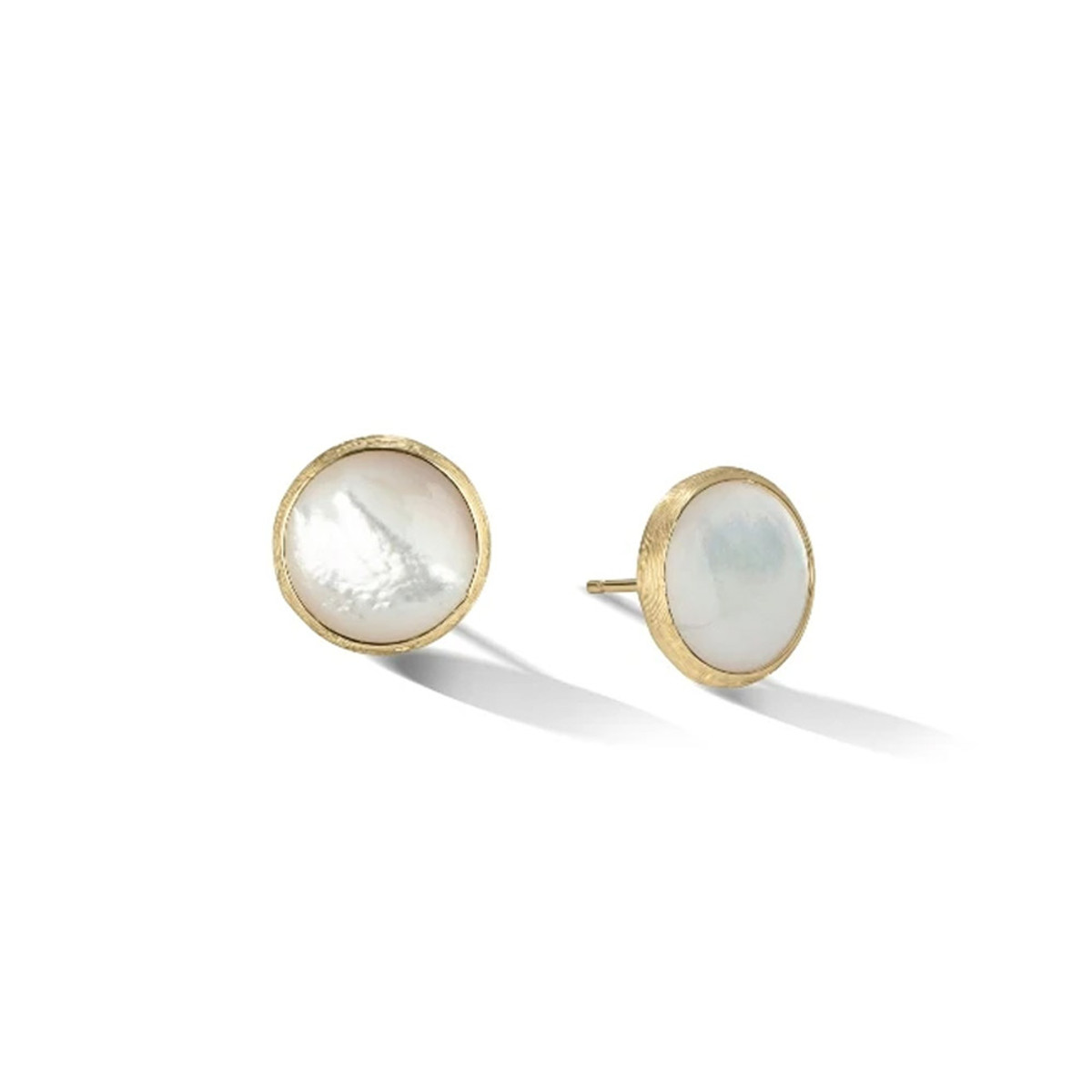 Marco Bicego 18K Yellow Gold Jaipur Mother of Pearl Large Stud-30055 Product Image