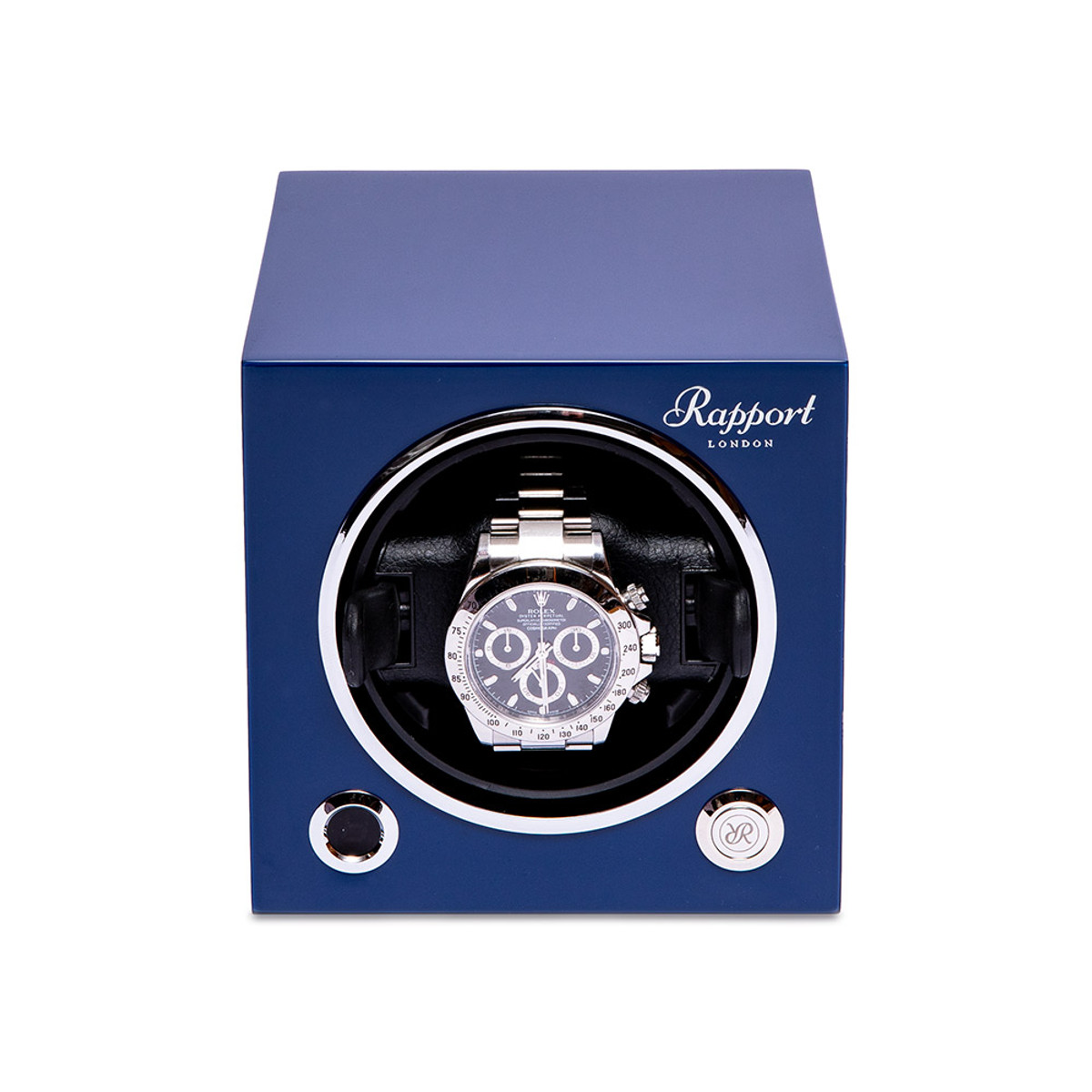 New Evolution Mkiii Watch Winder Cube Blue-32717 Product Image