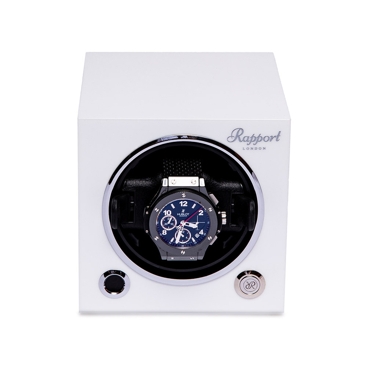 New Evolution Mkiii Watch Winder Cube White-32718 Product Image