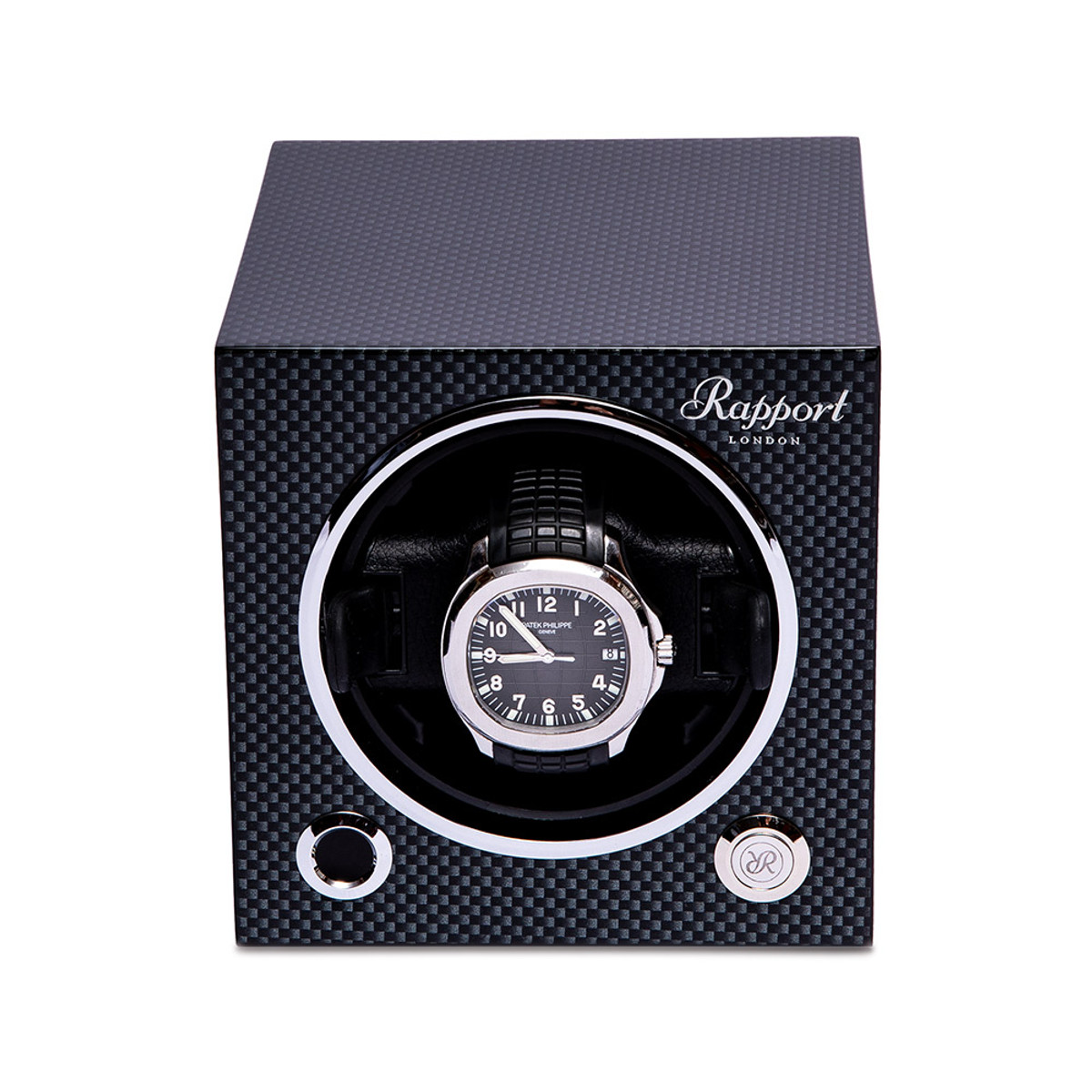 New Evolution Mkiii Watch Winder Cube Carbon Fibre-34270 Product Image