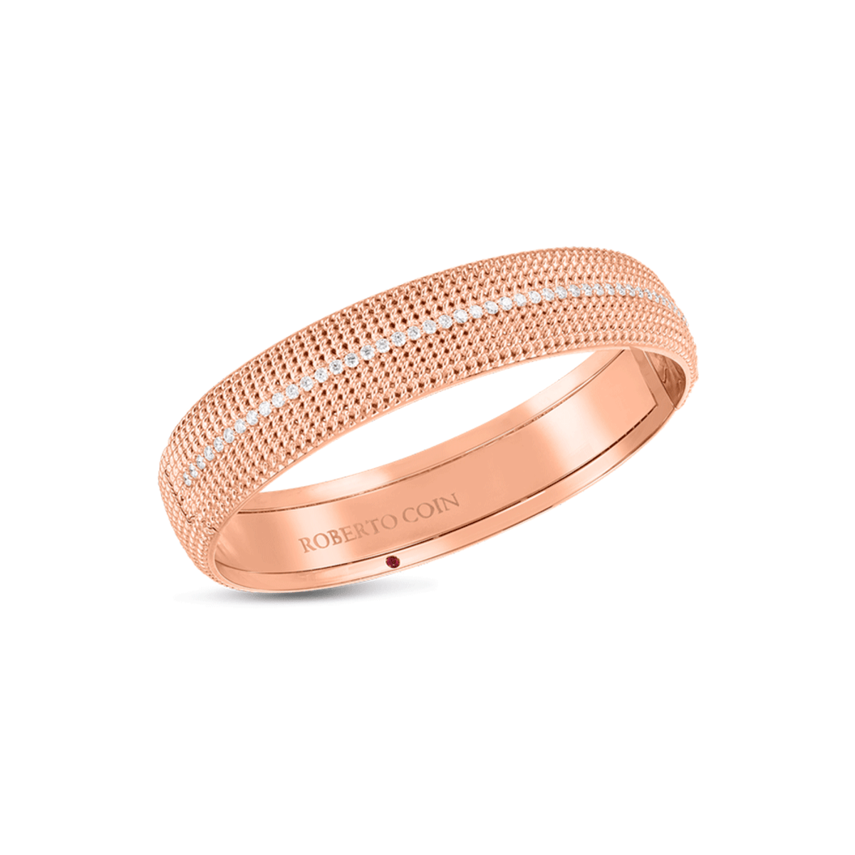 Roberto Coin 18K Rose Gold Opera Bangle-38767