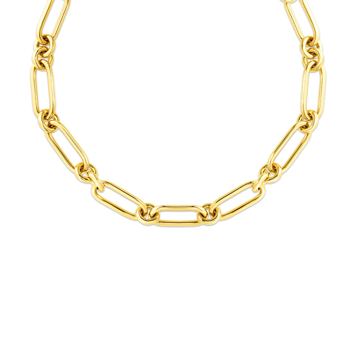 Roberto Coin 18K Yellow Gold Oro Classic 18" Necklace-39815 Product Image
