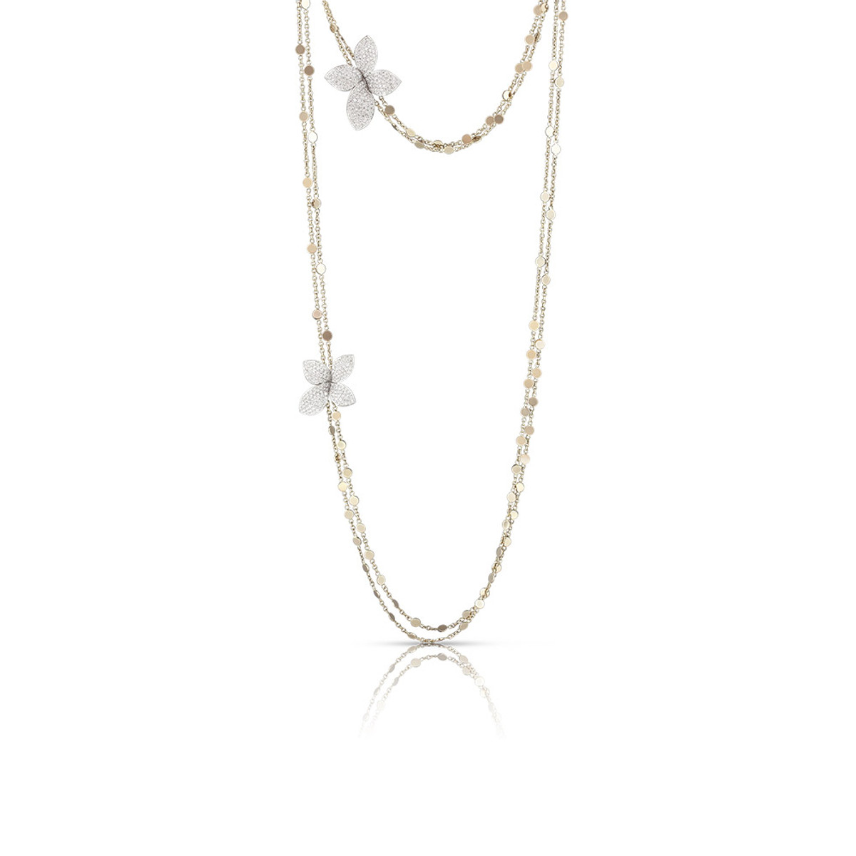 Pasquale Bruni 18K White Gold Diamond Giardini Segreti Necklace-42401 Product Image