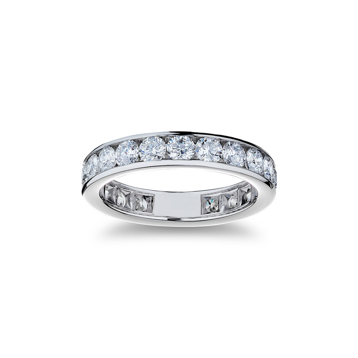 PLATINUM DIAMOND ETERNITY BAND 2.42CTTW-43248