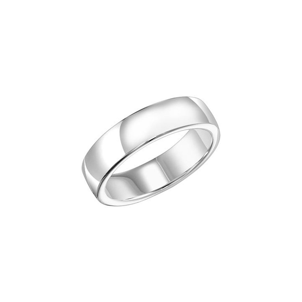 Hyde Park Collection 14K White Gold Band Product Image