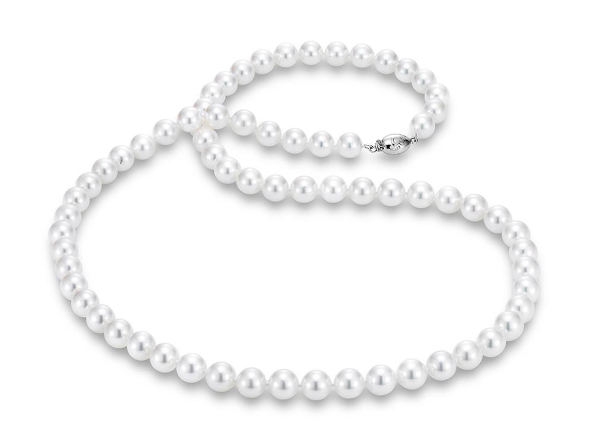 Hyde Park Collection 9MM 44" Akoya Pearl Strand-47279 Product Image