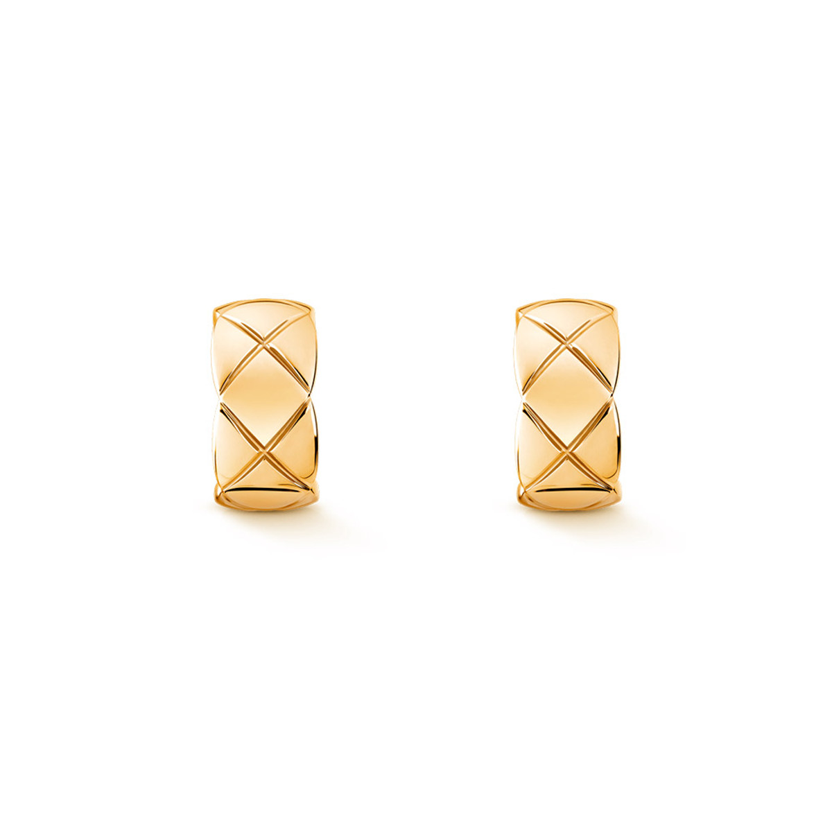 Chanel 18K Yellow Gold Coco Crush Earrings-25915 Product Image