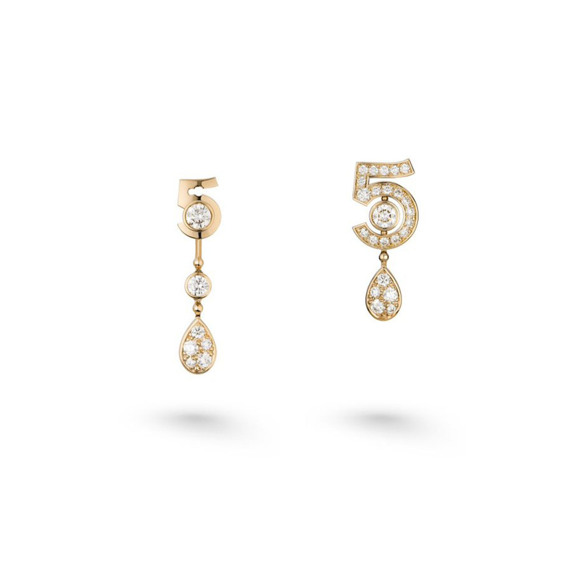 CHANEL Eternal N°5 Transformable Earrings-46935 - Hyde Park Jewelers