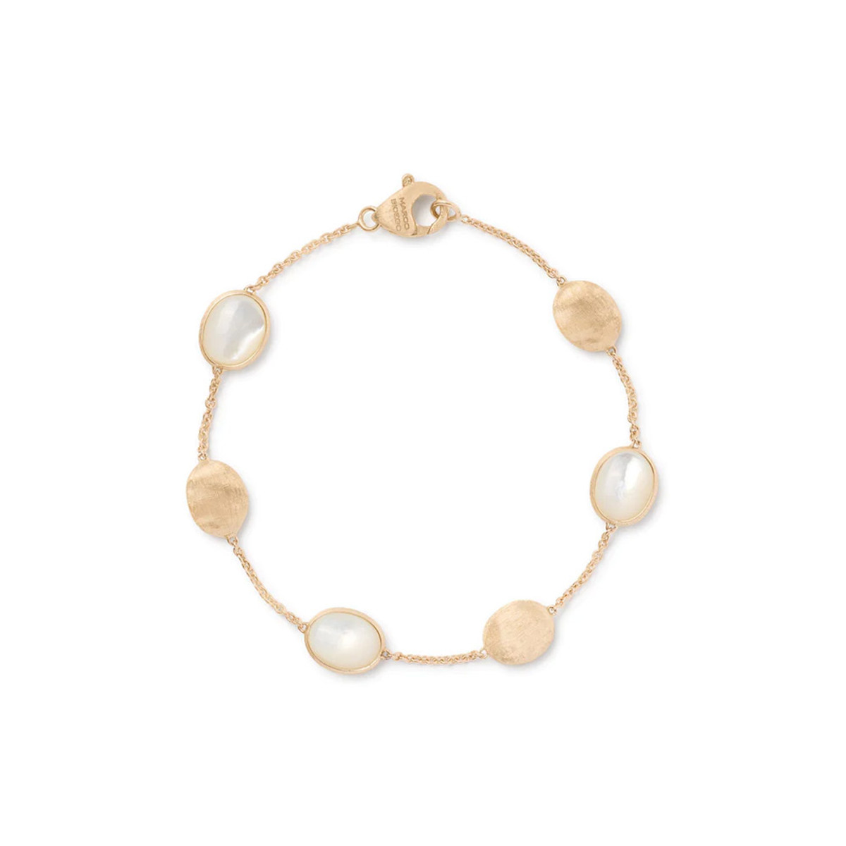 Marco Bicego Siviglia Collection 18K Yellow Gold and Mother of Pearl Bracelet-50555