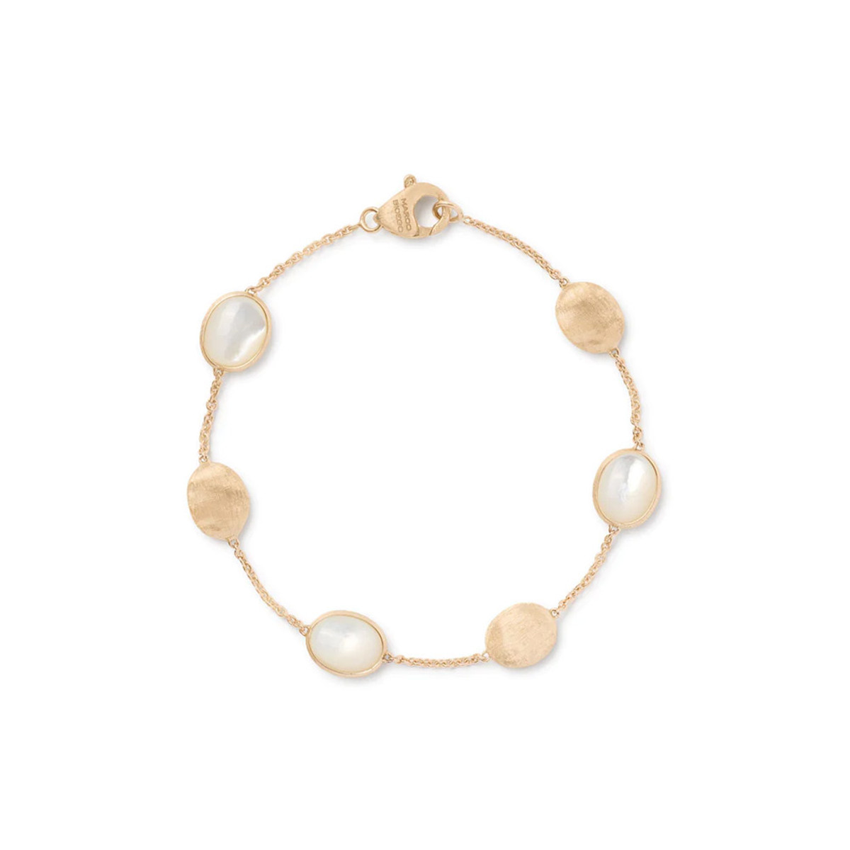 Marco Bicego Siviglia Collection 18K Yellow Gold and Mother of Pearl Bracelet-50555 Product Image