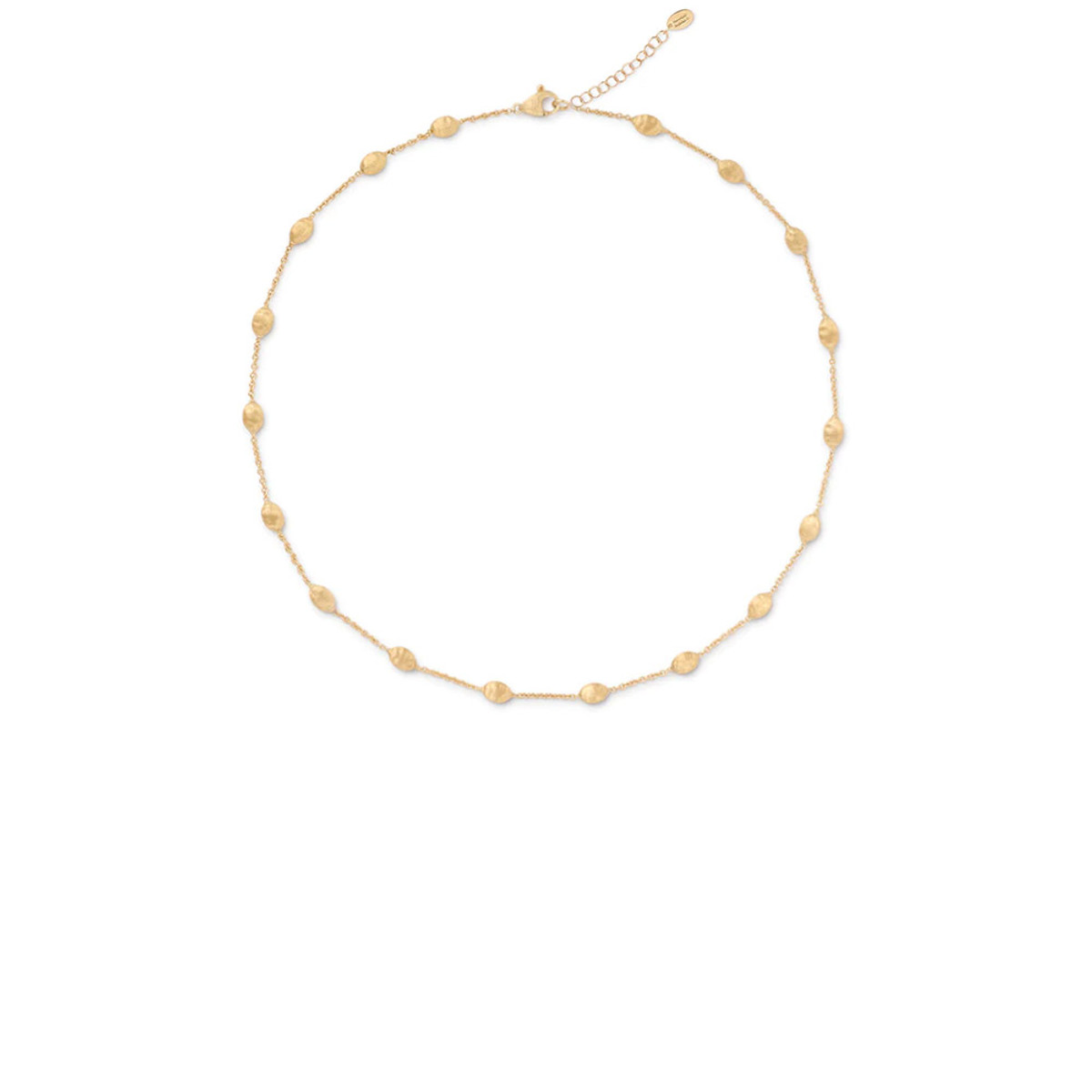 Marco Bicego Siviglia Collection 18K Yellow Gold Small Bead Short Necklace-50567 Product Image