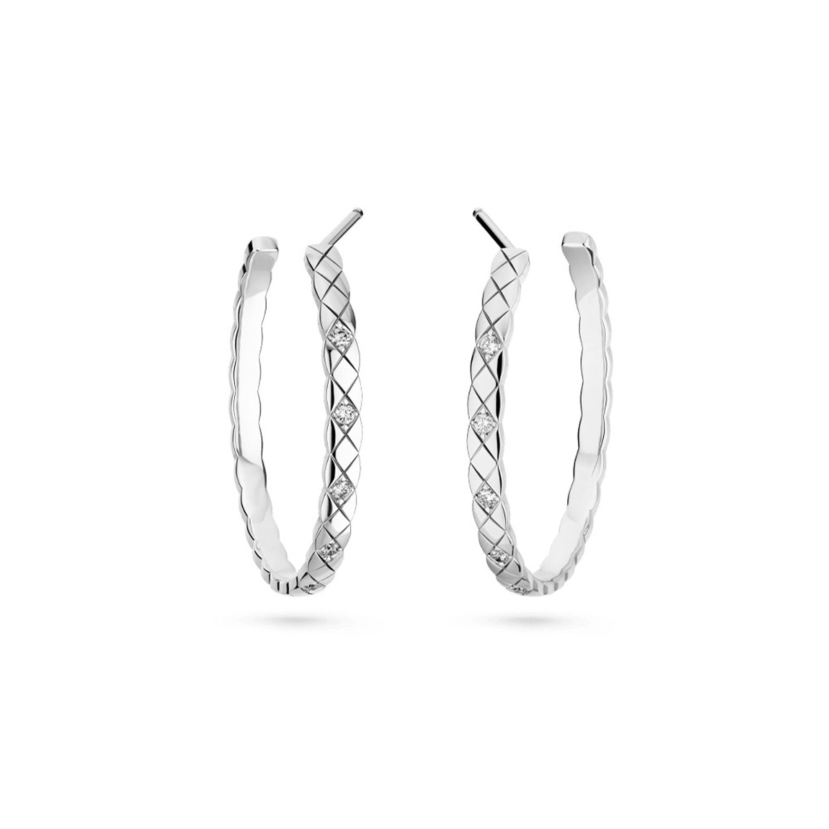 CHANEL COCO CRUSH HOOP EARRINGS-39082 Product Image