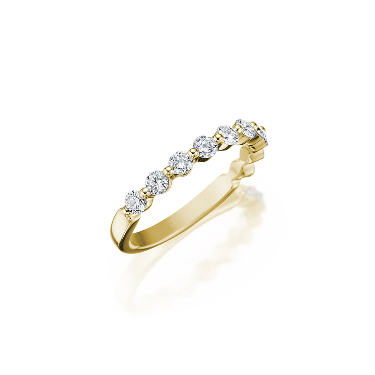 Henri Dausi 18K Yellow Gold Diamond Band-44060 Product Image