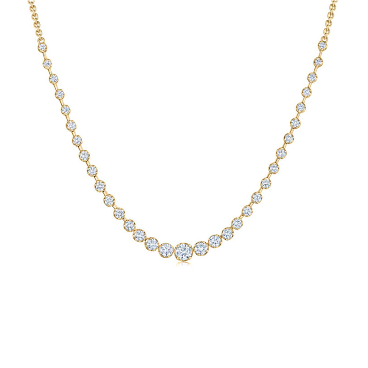 Kwiat 18K Yellow Gold Starry Night Diamond Necklace-51844 Product Image