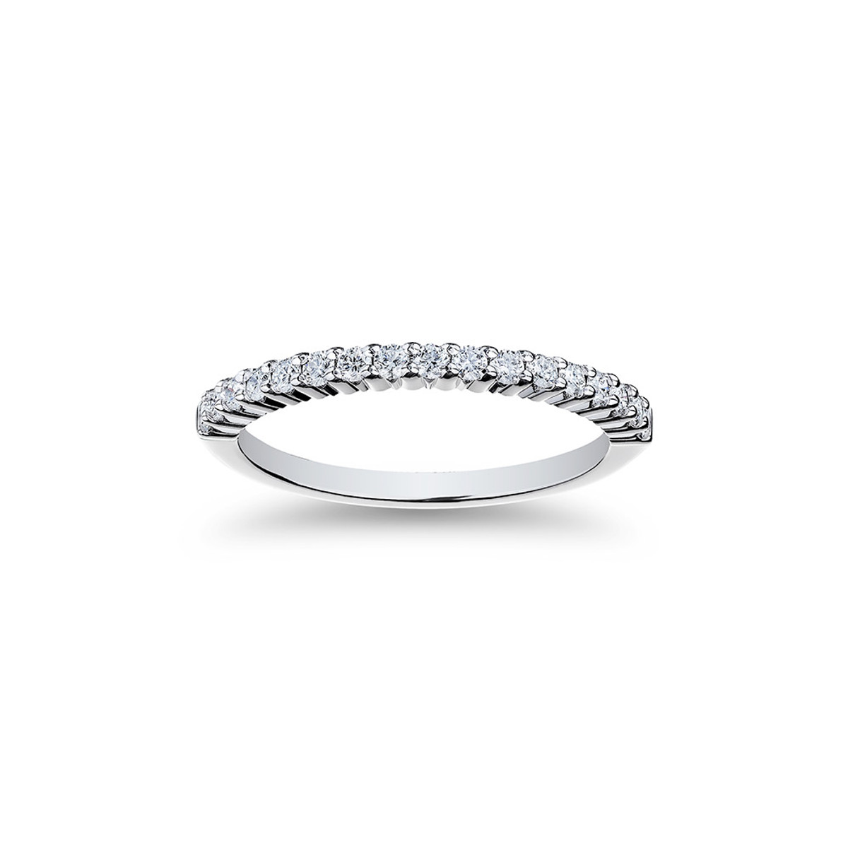Hyde Park Collection 18K White Gold Diamond Band-28234 Product Image