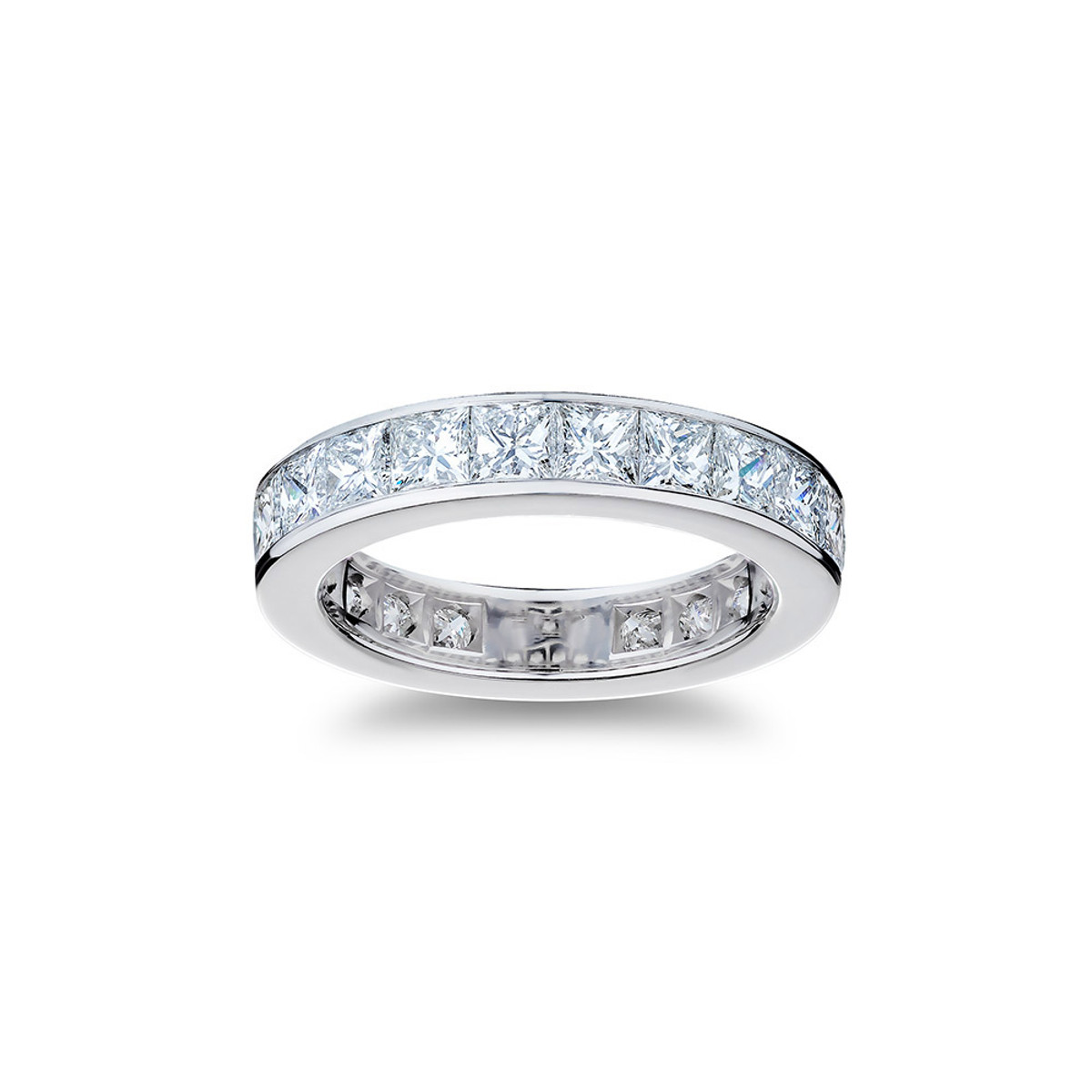 Hyde Park Collection Platinum Diamond Band-43573 Product Image