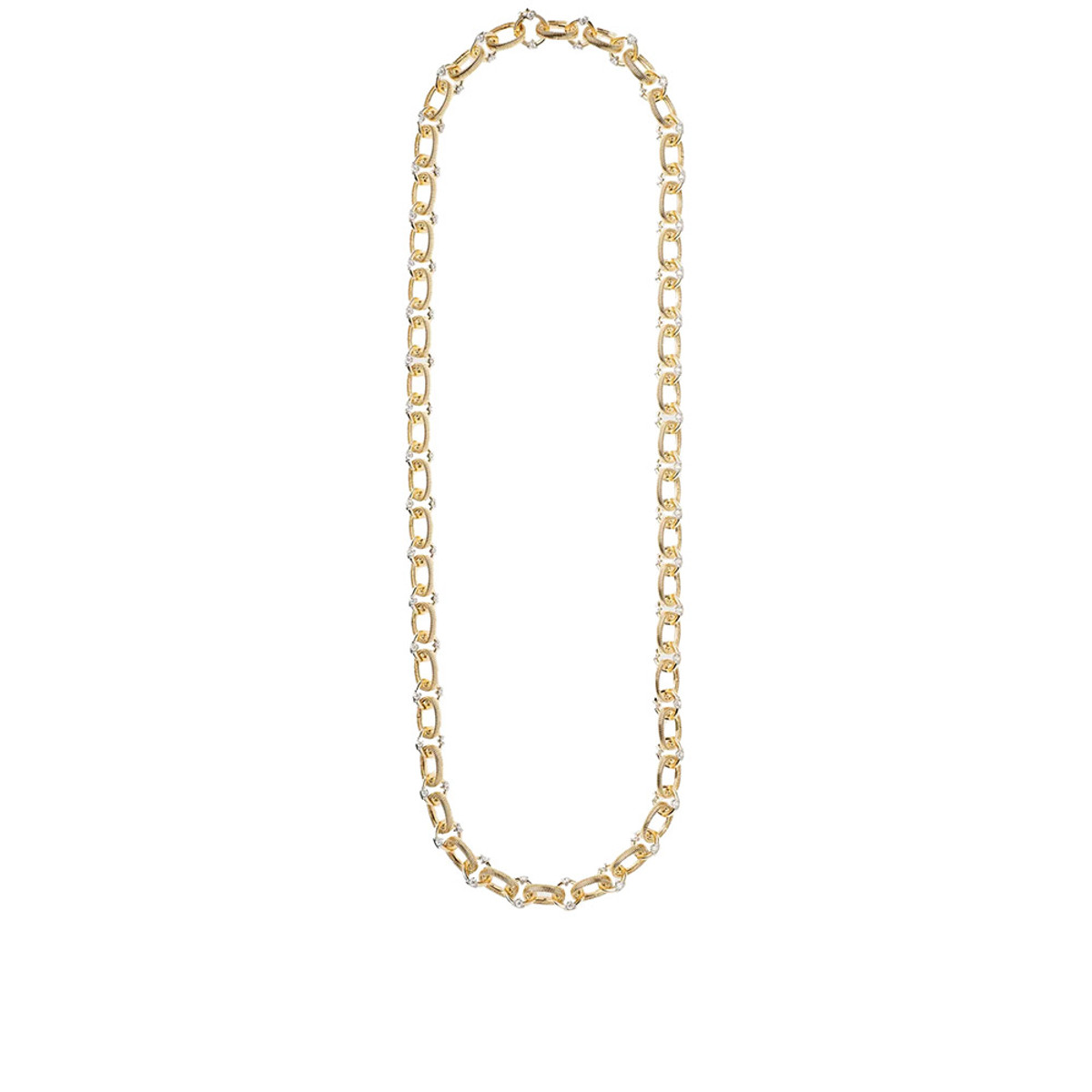 Nikos Koulis 18K Yellow Gold Feelings Chain Necklace-56088 Product Image