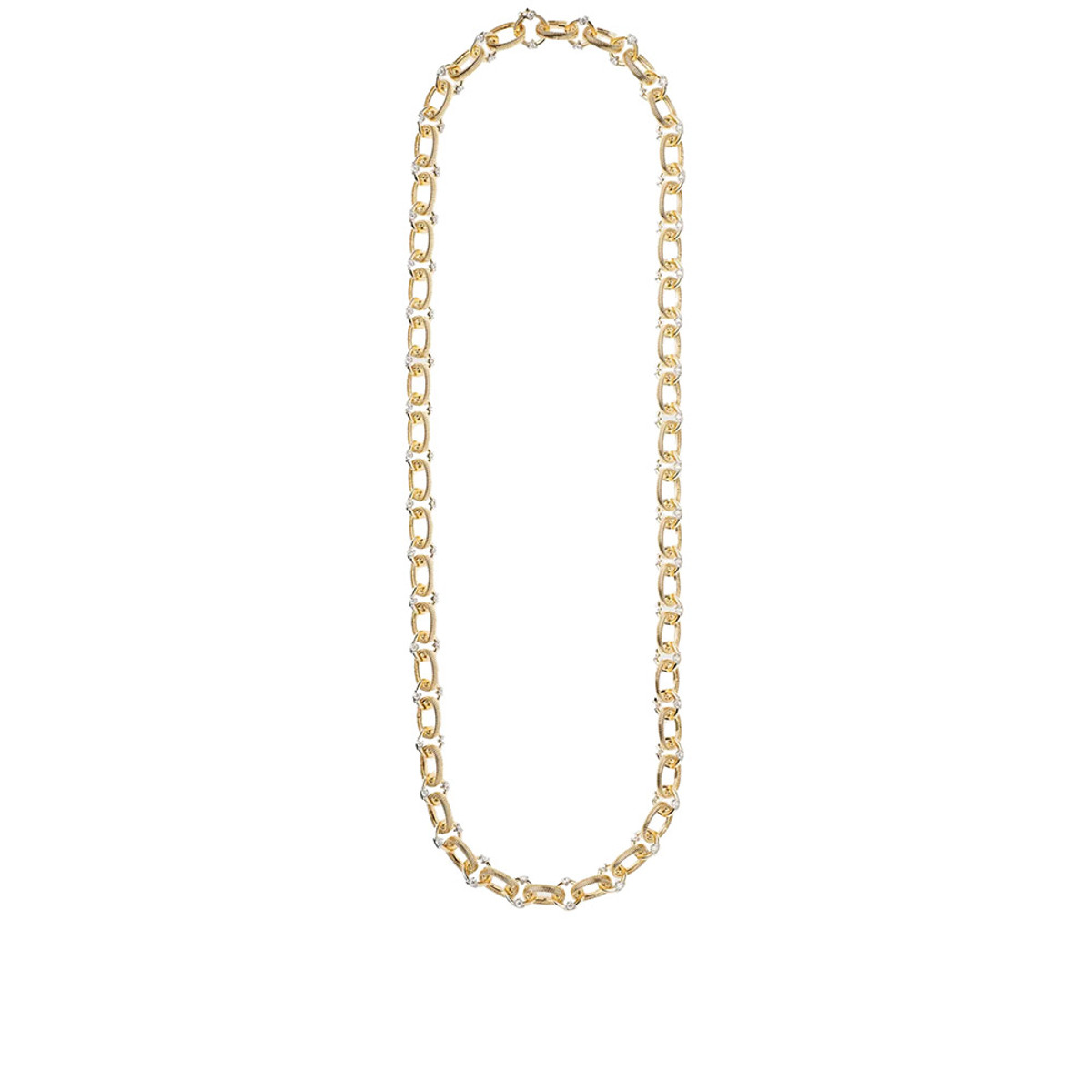 Nikos Koulis 18K Yellow Gold Feelings Chain Necklace-56088