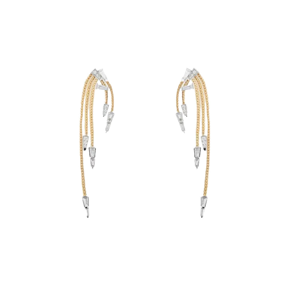 Nikos Koulis 18K Together Diamond Earrings-56679 Product Image