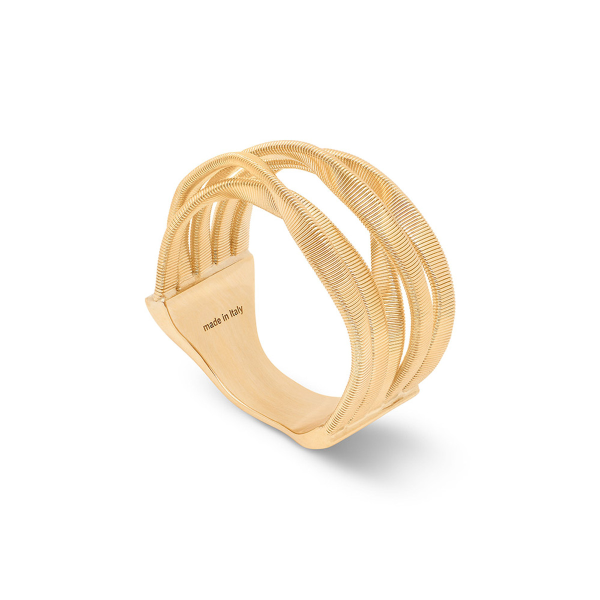 Marco Bicego Marrakech Collection 18K Yellow Gold 5 Row Hand Twisted Ring-54244 Product Image