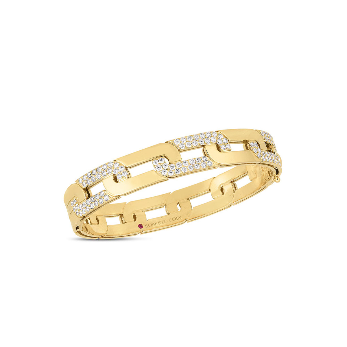 Roberto Coin 18K Yellow Gold Navarra Bangle-57357