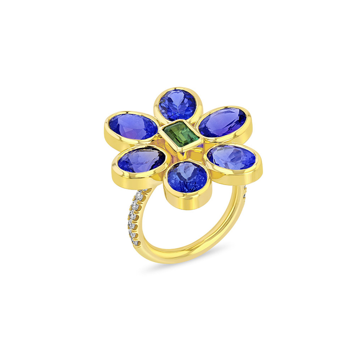 Future Fortune 18K Yellow Gold Bloom III Ring-55959 Product Image