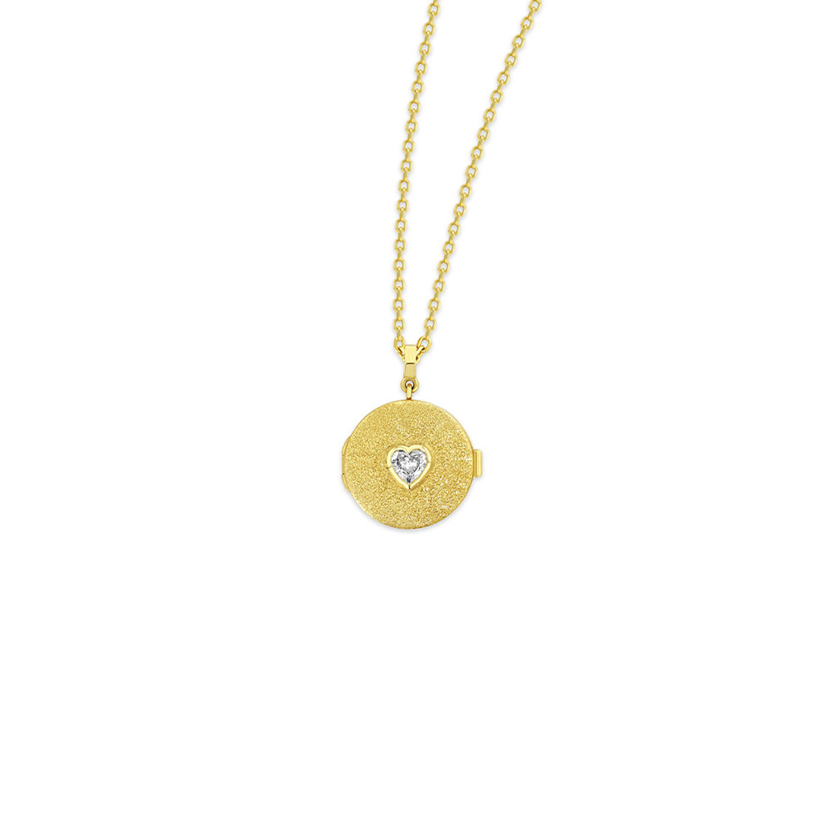 Future Fortune 18K Yellow Gold Enchanted Diamond Locket-55973