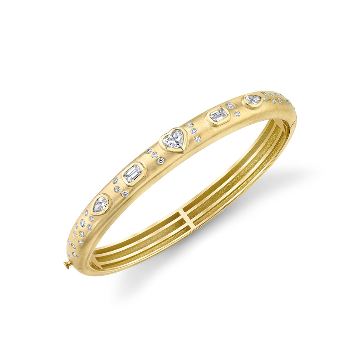 Future Fortune 18K Yellow Gold Bianca Diamond Bracelet-55981 Product Image