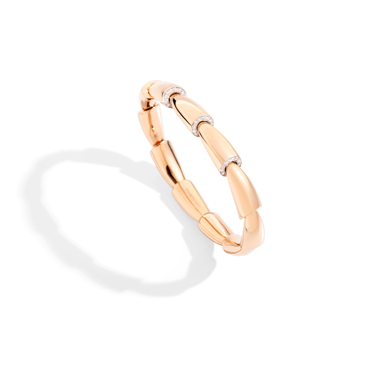 Vhernier 18K Rose Gold Calla Diamond Bracelet-53587 Product Image