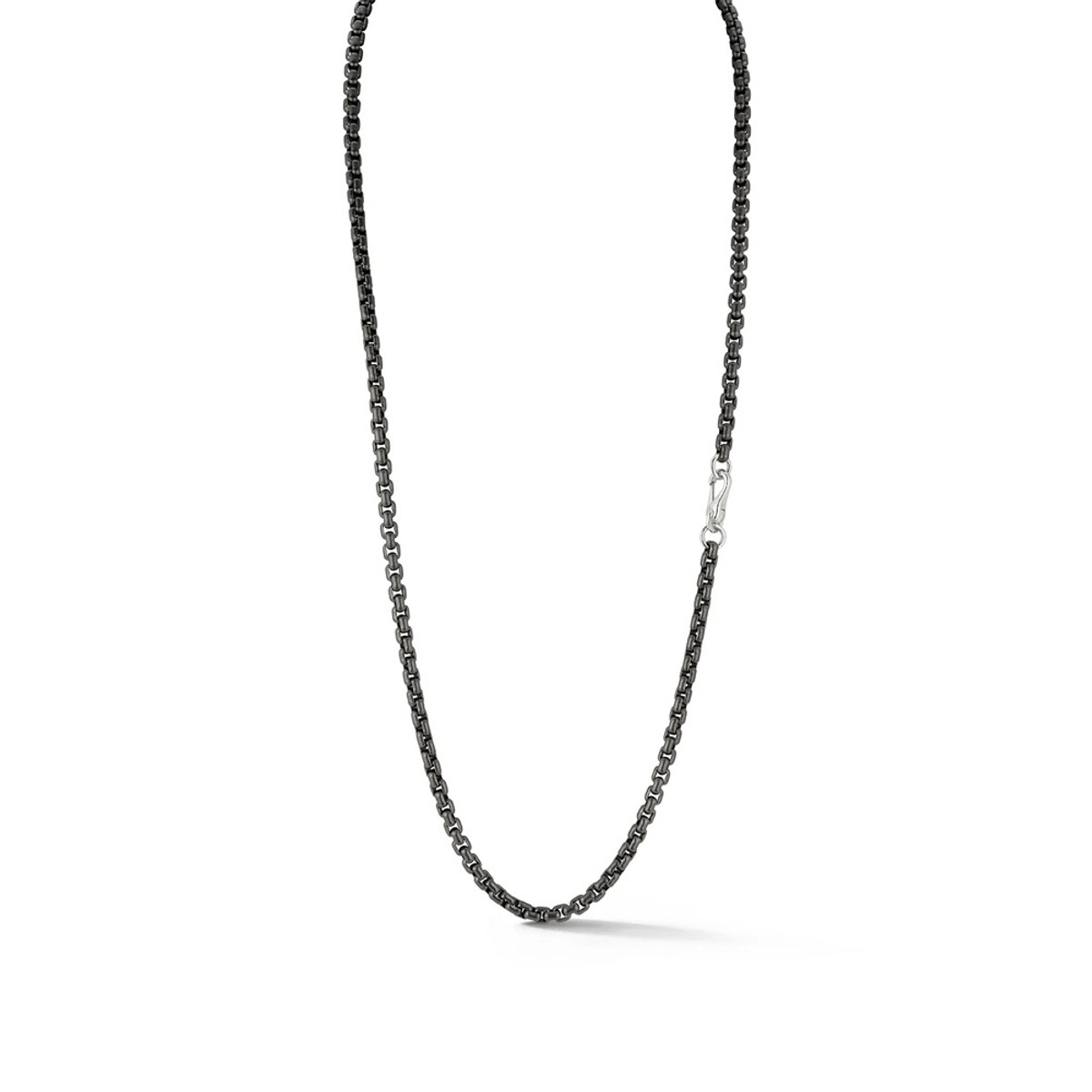 Walters Faith Garnett Sterling Silver Chain Link Necklace with Sterling Silver Clasp-56419 Product Image
