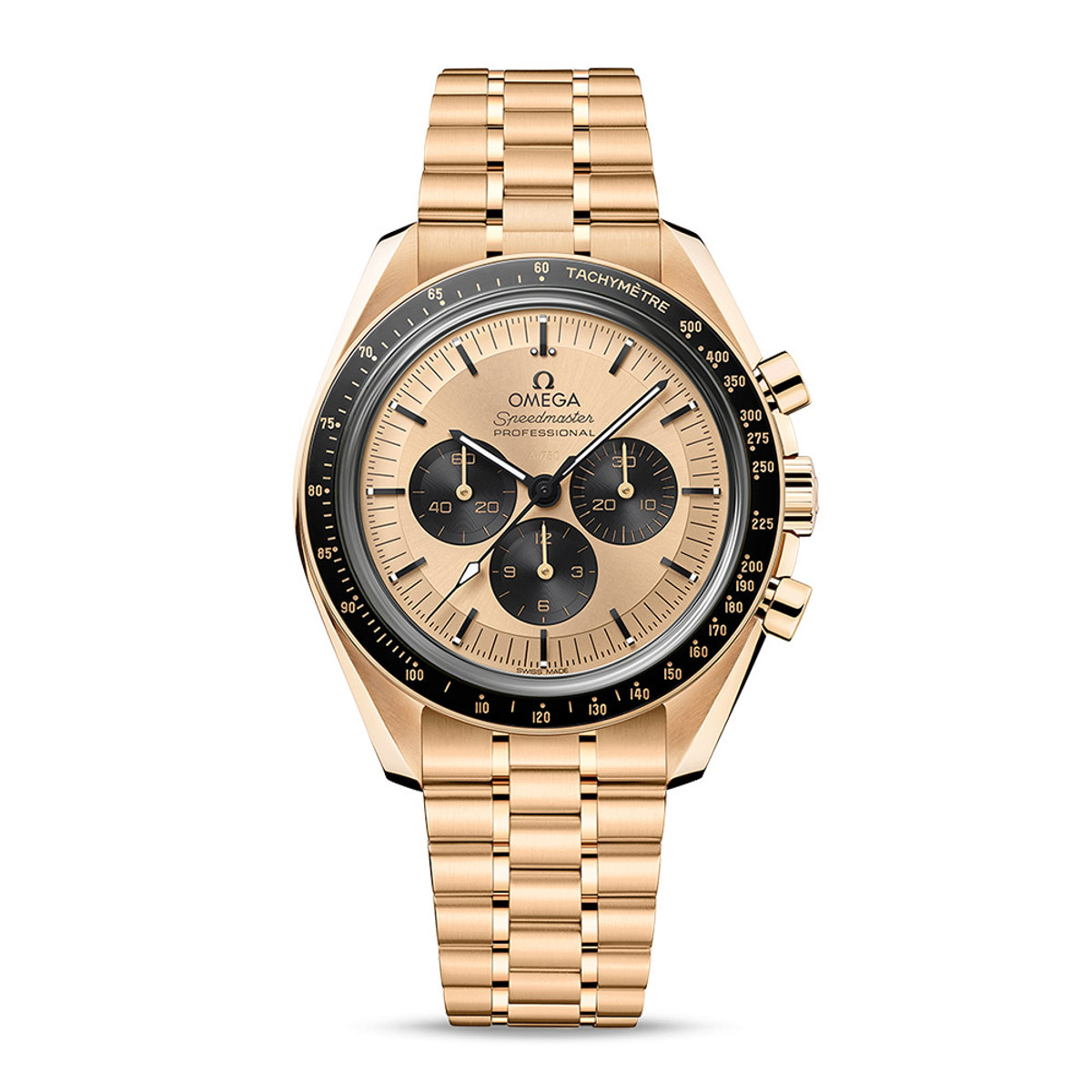 Omega Speedmaster Moonwatch Professional Chronograph 18K Moonshine Gold 42mm 310.60.42.50.99.002-41616