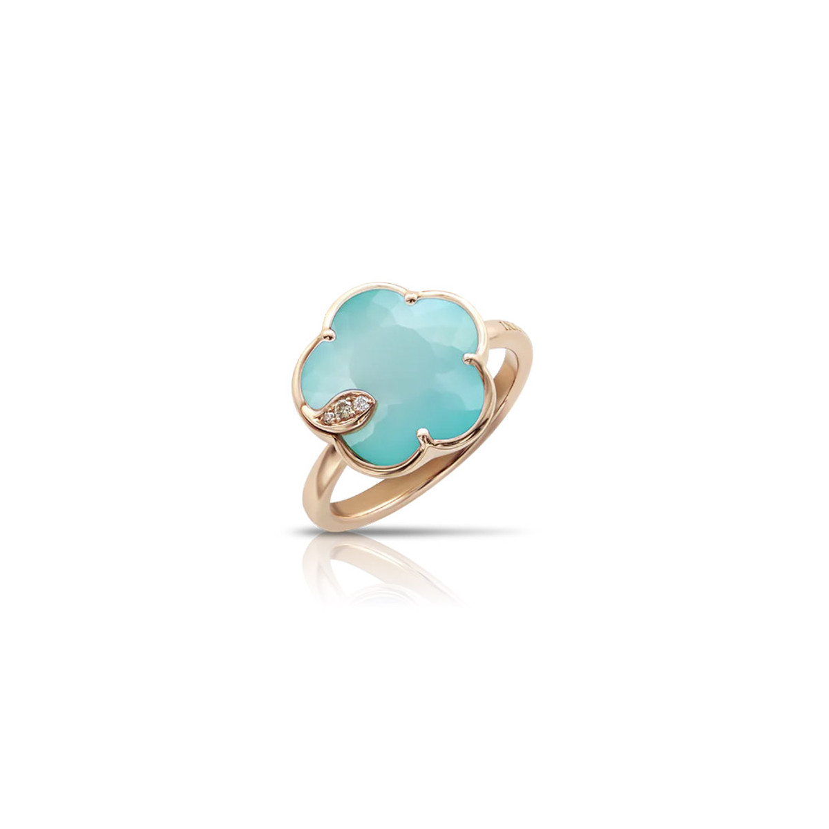 Pasquale Bruni 18K Rose Gold Sea Moon Petit Joli Ring-57227