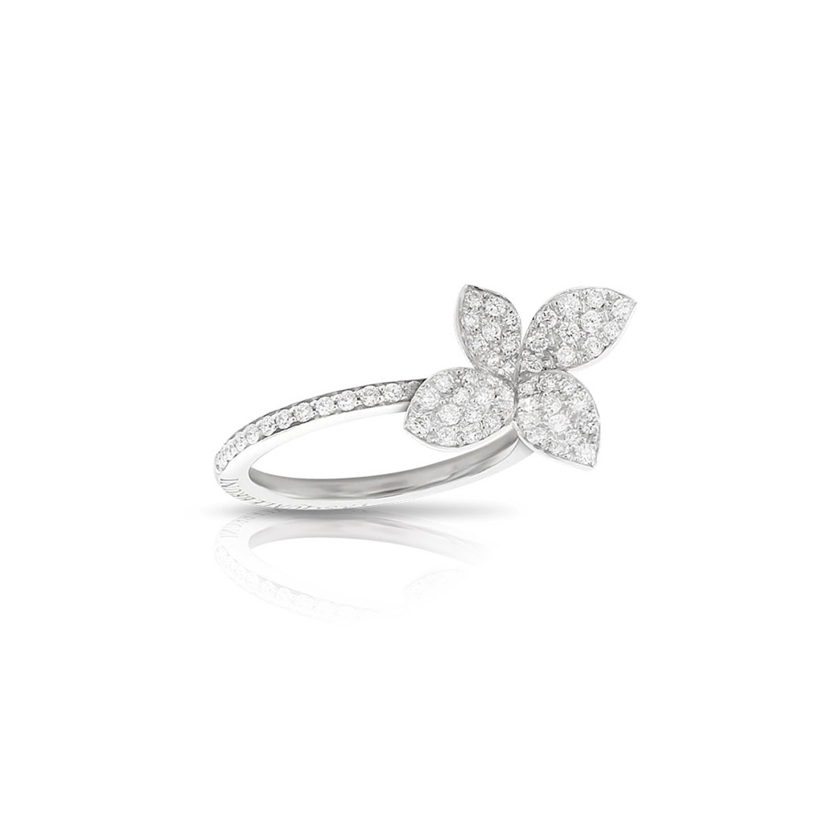 Pasquale Bruni 18K White Gold Petit Garden Ring-57222 Product Image