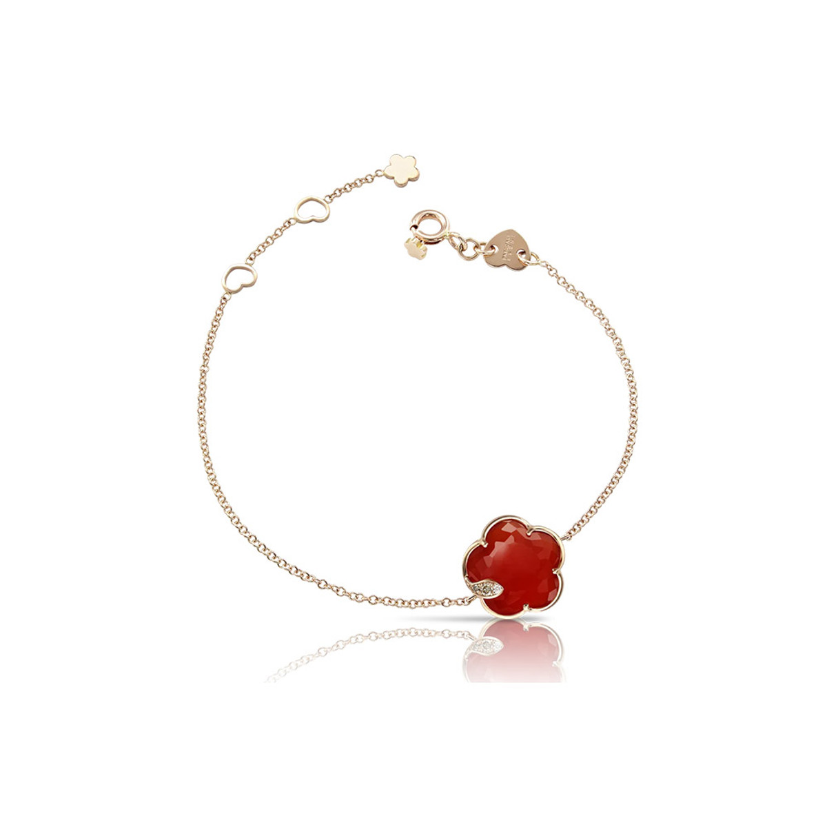 Pasquale Bruni 18K Rose Gold Carnelian Bracelet-57238 Product Image
