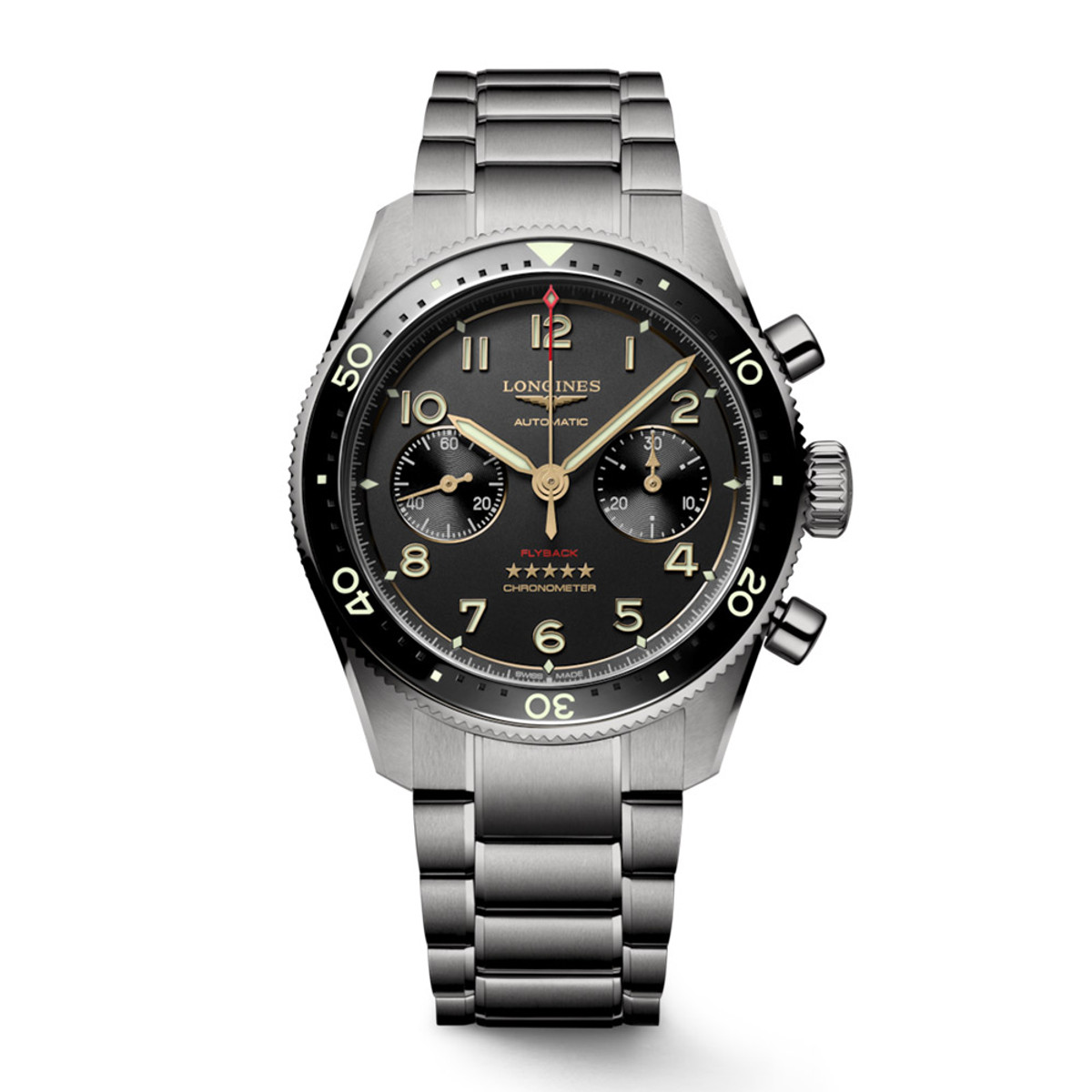 Longines Spirit Flyback Automatic Chronograph Titanium 42mm L3.821.1.53.6-53918 Product Image