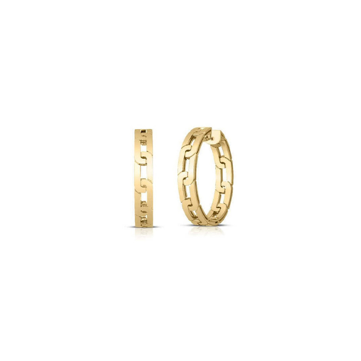 Roberto Coin 18K Yellow Gold Navarra Earrings-57374 Product Image