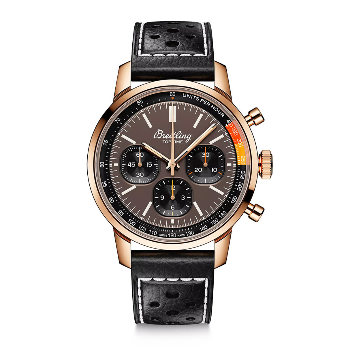 Breitling Top Time 41 B01 Automatic Chronograph 18K Rose Gold RB01761A1Q1X1-54612 Product Image