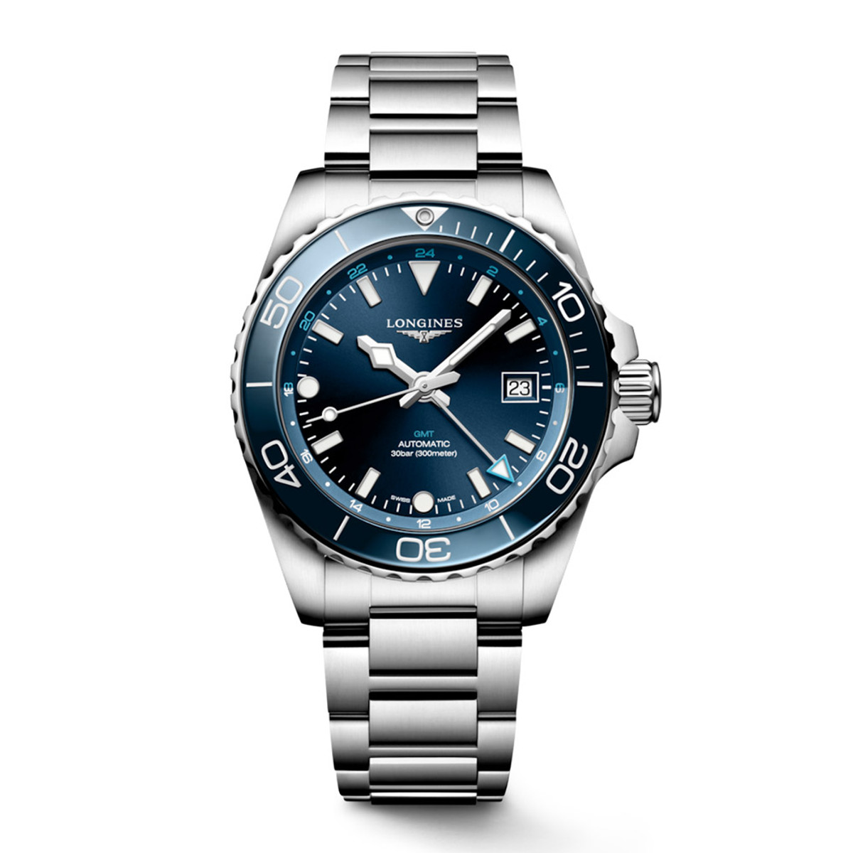 Longines HydroConquest GMT Automatic 41mm L3.790.4.96.6-53914 Product Image