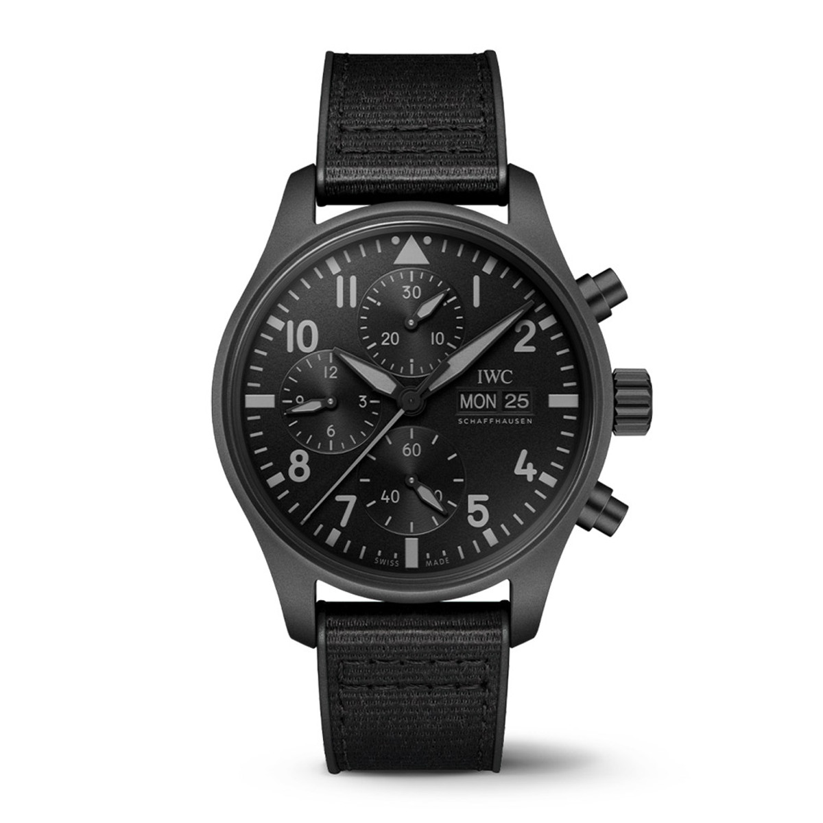 IWC Schaffhausen Pilot's Watch Chronograph 41 Top Gun Ceratanium IW388106-32200 Product Image