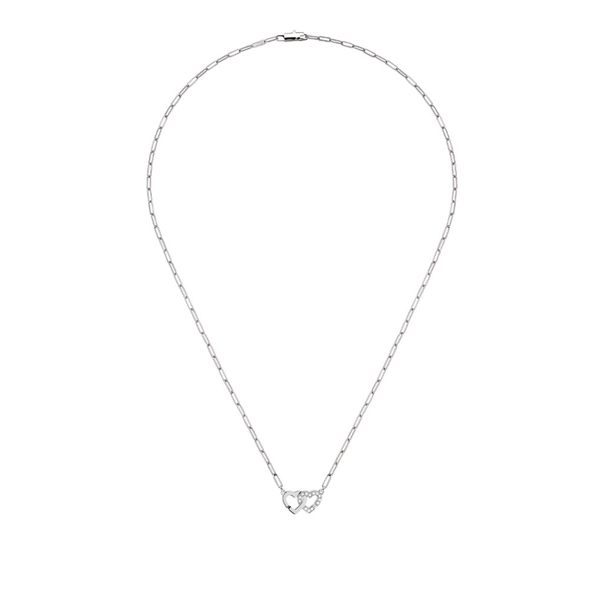 Dinh Van 18K Double CÏurs R9 Necklace-60452 Product Image