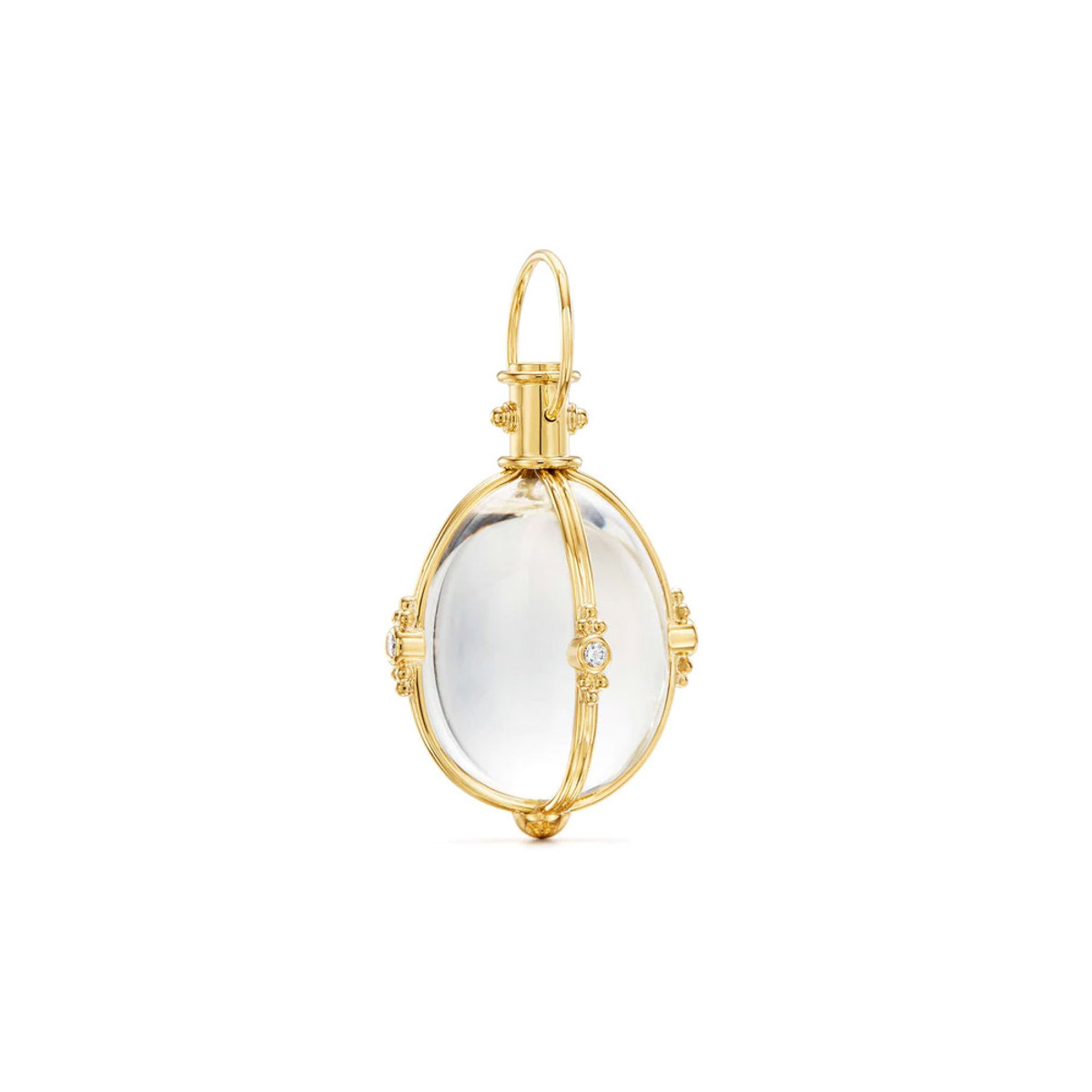 Temple St. Clair 18K Yellow Gold Diamond Classic Amulet-61270