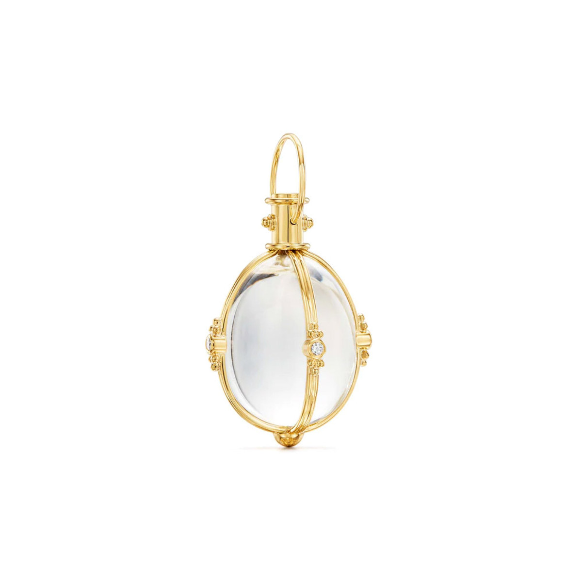 Temple St. Clair 18K Yellow Gold Diamond Classic Amulet-61270 Product Image